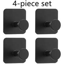 不锈钢粘钩，重型墙钩，防水不锈钢挂钩，适用于悬挂外套、衣物、植物、园艺工具、厨房用具、锅碗瓢盆、餐具、勺子等。 - 彩色 - 查看 12