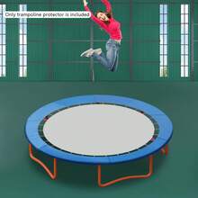 LYNICESHOP Trampoline Pad Replacement, Trampoline Safety Pad, Spring Cover For 8ft Round Trampoline With Waterproof Foam Padding, Universal Trampoline Accessories Holiday Gift (US Stock) Faster Delivery - Blue - View 7