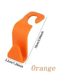 Car Seat Back Hook, Front & Rear Seat Hanger Holder For Car Interior Storage Accessories-DFGF - Black-2pcs - View 9