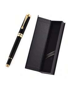 Custom Metal Signature Pen - Customizable With Name Or Logo, Elegant Gift Box Included,Perfect For Office, Birthday,Customized Personalized Wedding Gifts - Pen - View 3