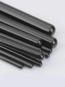 12pcs Makeup Brush Set Advanced Synthetic Foundation Powder Concealer Eye Shadow Blush Makeup Brush Set With Bag - Multicolor - View 4