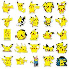 pokemon 54PCs Waterproof Vinyl   Stickers - Cute Cartoon Patterns, Suitable For Notebooks, Water Bottles, Skateboard, Helmet, Scrapbooks, Etc. - Single Piece - View 5
