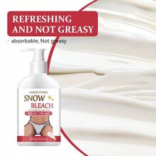 250g/8.82oz Loción aclaradora de piel íntima de alta capacidad, 50g Crema para la piel íntima, Desvanecer la pigmentación de la piel íntima, Iluminar y refinar la piel, Hidratar y nutrir, Cuidado personal, Cuidado de la piel - Blanco - Ver 9