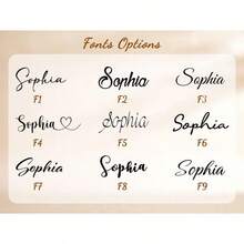 Customized Name Jewelry Box, Personalized Jewelry Box, Birth Month Flower Jewelry Box, Travel Jewelry Box, Bridesmaid Gift, Gift For Her, Mother's Gift, Mother's Day Gift - Multicolor - View 9