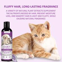YEGBONG 100ml/3.38oz Pet Shampoo And Conditioner, Designed For Dogs With Odor And Tangled Fur, Instantly Smooths Frizz And Transforms Dry, Knotted, And Frizzy Hair. Suitable For Both Cats And Dogs, It Features A Purely Plant-Based Formula - 100ml - View 2