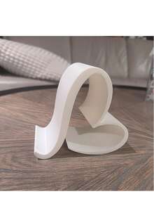 1 pieza Soporte para teléfono móvil con forma de corazón, soporte universal para teléfono móvil y tableta impreso en 3D, organizador de escritorio elegante de colores variados, adecuado para el hogar, la oficina y la decoración de fiestas | Día de San Valentín, Navidad, sin necesidad de alimentación eléctrica, regalos creativos de Año Nuevo para entusiastas digitales - Donación de amor - Ver 6
