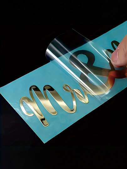 Customized Colorful Transfer Stickers, UV Printing, Personalized Transfer Stickers, Customized Name Label Stickers, Stickers, Name Stickers, Date Stickers, DIY Gifts, Handmade, Handwritten, Wedding Stickers, Gift Stickers, Raised Self-Adhesive Labels, Shiny Gold/Silver Transfer Stickers, Company Logo, Suitable For Water Bottles, Lunch Boxes, Personal Items, Glass Cups, Gift Boxes Decoration, Multi-Functional