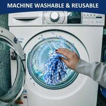 Spin Mop Head Replacements Compatible With Ocedar RinseClean 2 Tank System,Mop Head Refill Replacement For O-Cedar 2 Tank System - Easy To Replace,100% Microfiber, All Hard-Surfaced Floor Clean 3 Pack - ColorA - 查看 8