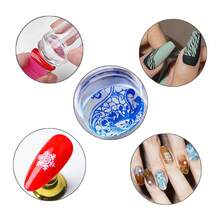Nail Art Stamper Clear Silicone Stamping Jelly With Scraper Transparent Visible Body No Different For DIY Nail Decor Nail Stamping Tool With Scraper - Clear - View 7