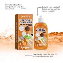 Floor Cleaner Set One Bottle Handles Various Floor Cleaning Household Multi-Purpose Wood Floor Marble Tile Cleaner Set With Sponge And Towel Lemon Scent Gentle Formula No Damage To Floor Daily Household Cleaning Supplies Que Ofrece Limpieza, Resistencia Al Polvo Y Un Acabado Brillante. - trái cam - Xem 8