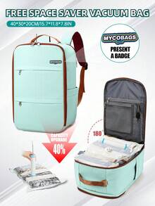 Multi-Functional Large Capacity Travel Backpack - Rectangle - View 12