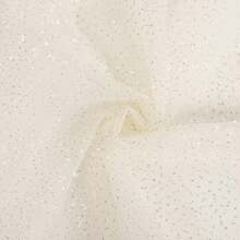 1pc Dotted Mesh Fabric, Shiny Dot Texture, Suitable For Wedding, Party Dress, DIY Crafts - Multicolor - View 31