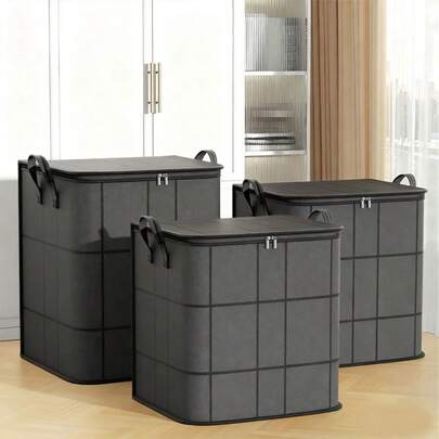 Caja de almacenamiento de ropa de gran capacidad, bolsa organizadora de armario para ropa, edredones, mudanzas, embalaje