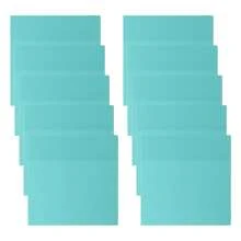 10pcs Mint Green Transparent Sticky Notes, Student Mistake Marking, Office Memo Pads Set - 10 Mint Green Sticky Notes - View 9