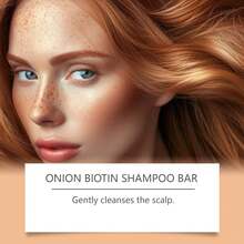 Onion Biotin Shampoo Refreshing And Moisturizing Suitable For All Hair Types Moisturizing And Smoothing Rich In Rosemary Extract Daily Gentle Cleaning Fluffy And Smooth Care For Hair - Hương thơm nhẹ - Xem 3