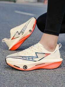 L.S.W.P 男士运动跑步训练鞋、步行鞋、男士跑步网球休闲鞋、时尚简约百搭运动健身鞋、男士透气轻便舒适鞋 - 白色 - 查看 12