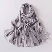 Dreamy Collection Lightweight, Breathable, Sheer Organza Hijab Shawl For Muslim Women, Modest Fashion For Spring/Summer - Multicolor - View 18