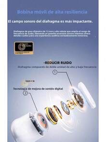 Beat Studio Buds - Auriculares inalámbricos verdaderos con cancelación de ruido - Compatibles con Android, micrófono incorporado, clasificación IPX4, auriculares resistentes al sudor, audífonos de clase 1 DHIC - color - Ver 8