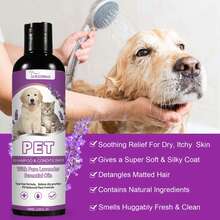 YEGBONG 100ml/3.38oz Pet Shampoo And Conditioner, Designed For Dogs With Odor And Tangled Fur, Instantly Smooths Frizz And Transforms Dry, Knotted, And Frizzy Hair. Suitable For Both Cats And Dogs, It Features A Purely Plant-Based Formula - 100ml - View 6