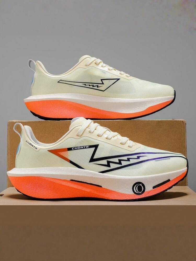L.S.W.P Tênis Esportivos Masculinos para Corrida e Treinamento, Tênis para Caminhada, Tênis Casuais de Tênis para Corrida Masculinos, Tênis Esportivos e de Fitness Versáteis e Minimalistas na Moda, Tênis Masculinos Respiráveis, Leves e Confortáveis - Branco - Visão 4
