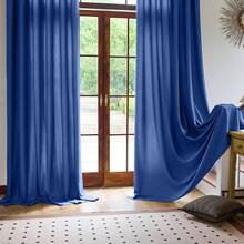 Curtains - Royal Blue - View 5