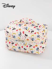 Disney 1Pc Officially Licensed Mickey & Minnie Cartoon Design Disney Mickey Mouse Pattern Large Capacity Storage Bag, Cartoon Children Toiletry Bag, Student Creative Cosmetic Travel Organizer, Mini Handbag & Phone Pouch ,Toiletry Bag Cute Cartoon Characters Large Capacity Cosmetics Skincare Product Storage Bag Christmas Halloween Birthday Surprise Gift For Family And Friends Stitch Lovers Makeup Bag Make Up Organizer Makeup Storage Cosmetic Bag Makeup Pouch Wash Bag Toiletry Travel Bag Vacation Essentials For Travel Gifts For Women - Multicolor - View 16