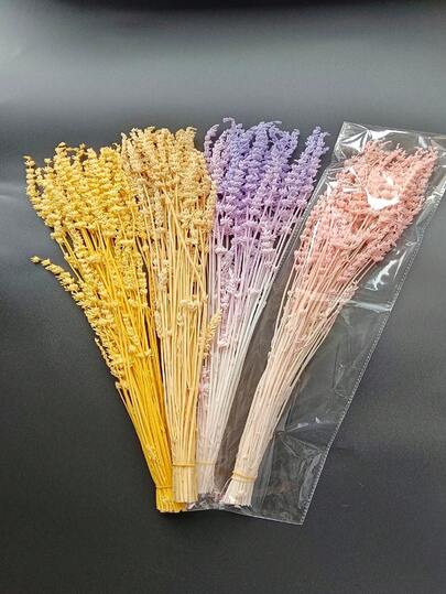 1 ramo de lavanda para decoración del hogar, exhibición de bed & breakfast, accesorios de fotografía, decoración de bodas, regalos de festivales, diseño floral, materiales de manualidades DIY