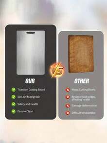 Stainless Steel Cutting Board Set - Dishwasher To Upgrade Your Kitchen: Premium Stainless Steel Cutting Board Set - Multicolor - View 9