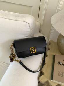 Luxury And Sophisticated Fashion Retro-Sling Bag For Women 2026 New Model, Simple And Elegant, Versatile And Stylish, Large Capacity, Crossbody Bag - Black - View 8