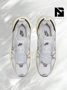 Nike V2K Run Summit White Metallic Silver (Women's) – Women's Lifestyle Sneakers – Shoes For Woman-Vintage-Spring & Summer-Inspired Running Shoes, Shock-Absorbing Comfort, Gym To Streetwear Casual Wear-Easter Gift– FD0736 100 - Summit White/Metallic Silver - 查看 3