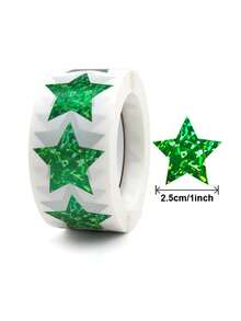 500 piezas de Pegatinas de Estrellas Brillantes - Estrellas autoadhesivas adecuadas para recompensas, manualidades y uso en el aula - Multicolor - Ver 17