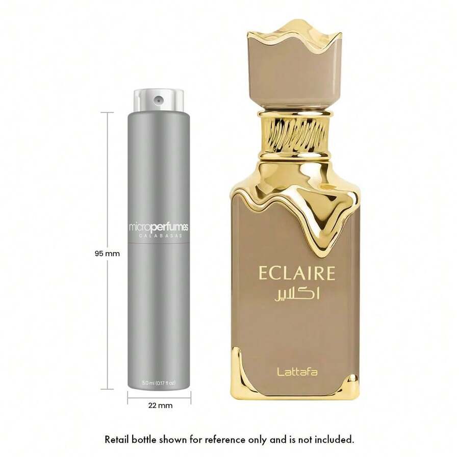Lattafa Eclaire EDP - 5ml Travel Spray, Women's Perfume, Sweet Caramel Floral, Long-Lasting - vui tươi - Xem 1