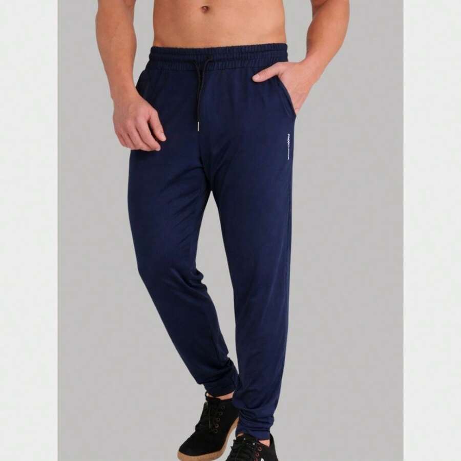Premium Men's Jogger Pants With High Elasticity And Comfort - Màu xanh hải quân - Xem 1
