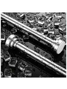 26.77in-113.78in Stainless Steel Telescopic Curtain Rod, Suitable For Curtains, Wardrobe, Shower Curtain, Tension Rod, Drying Rack - Multicolor - View 12