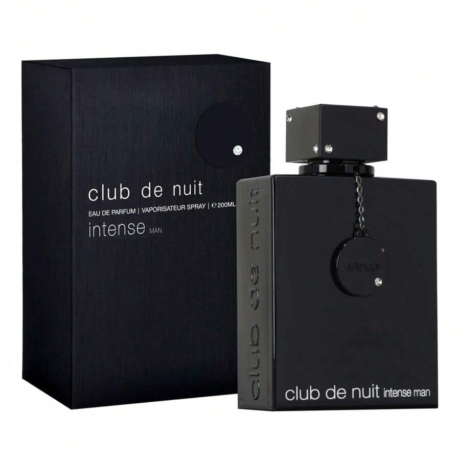 Armaf Club De Nuit Intense Man Eau De Toilette For Men 3.6 Oz / 105ml | New In Box Black EDT Cologne With Lemon, Pineapple & Vanilla, Long Lasting Fresh Woody Fragrance - Club De Nuit Intense Man - Xem 1