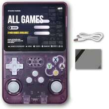 Máy chơi game cầm tay Byson R36S kiểu cổ điển, màn hình IPS 3.5 inch, pin 3500mAh, cài sẵn hơn 20.000 trò chơi kinh điển, hệ điều hành Linux mã nguồn mở, máy chơi game cầm tay di động và máy phát video bỏ túi. - Nhiều màu - Xem 26