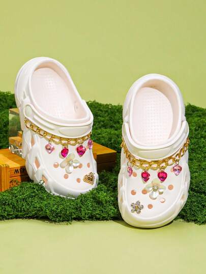 HOEASE Dép đi vườn cho bé gái, dép xăng đan mùa hè đế mềm EVA thoáng khí và thoải mái cho bé trai và bé gái, thích hợp cho làm vườn, đi biển và dự tiệc, thiết kế xỏ chân, giày dép dùng được cả bốn mùa.