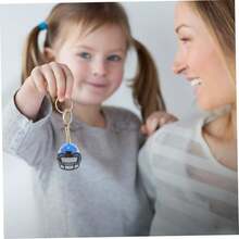 Football Helmet Keychain Bag Pendant, Suitable For Backpacks, Eye-Catching Sports Souvenir, Unique Women's Football Decorative Keyring, Smooth Surface Design - 1 - Xem 6