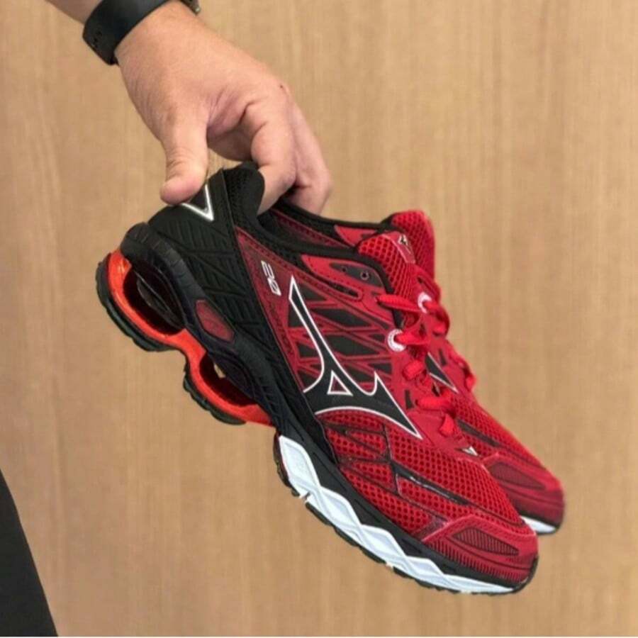 Men's And Women's Tennis Shoes For Gym And Walking - 紅色 - 查看 1