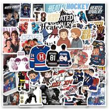 61PCS Heated Rivalry Stickers Aesthetics Stickers Scrapbooking, Diary, Laptop, Bumper, Skateboard, Water Bottle, Computer, Phone Greeting Cards, Photo Albums, Furniture, Stickers - Multicolor - View 11