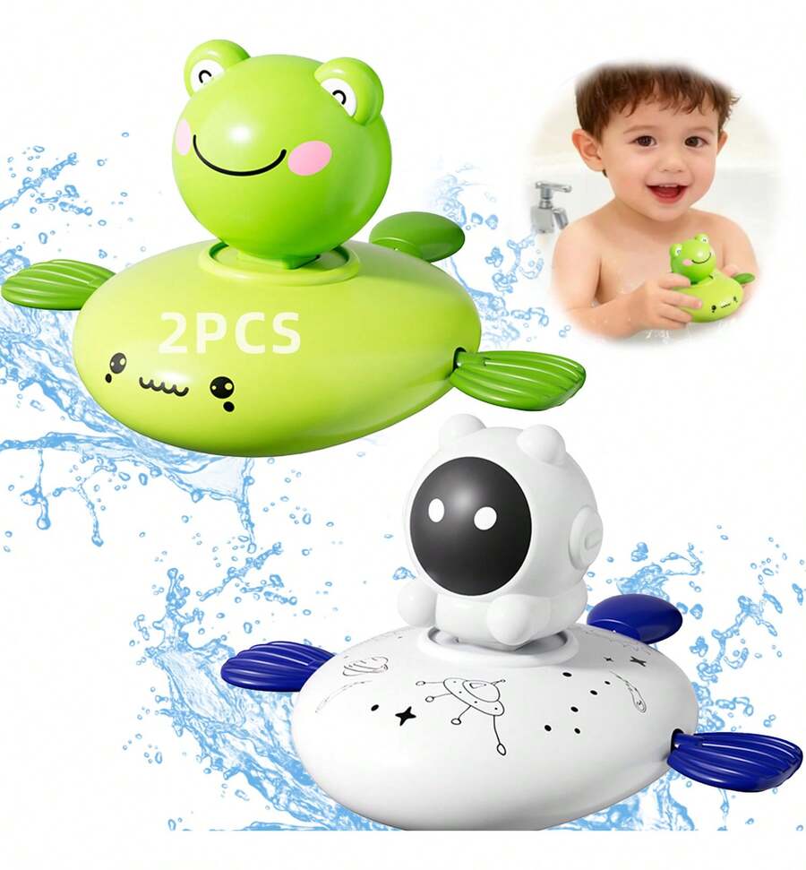 Tendencia2pzs Juguetes De Baño Para Bebes Juguetes Para NiñosCalidad premium - conjunto de colores 2 - Ver 1