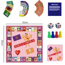 Portable Romantic Couple Card Game, Multi-Player Party Card Game - Pink - View 10
