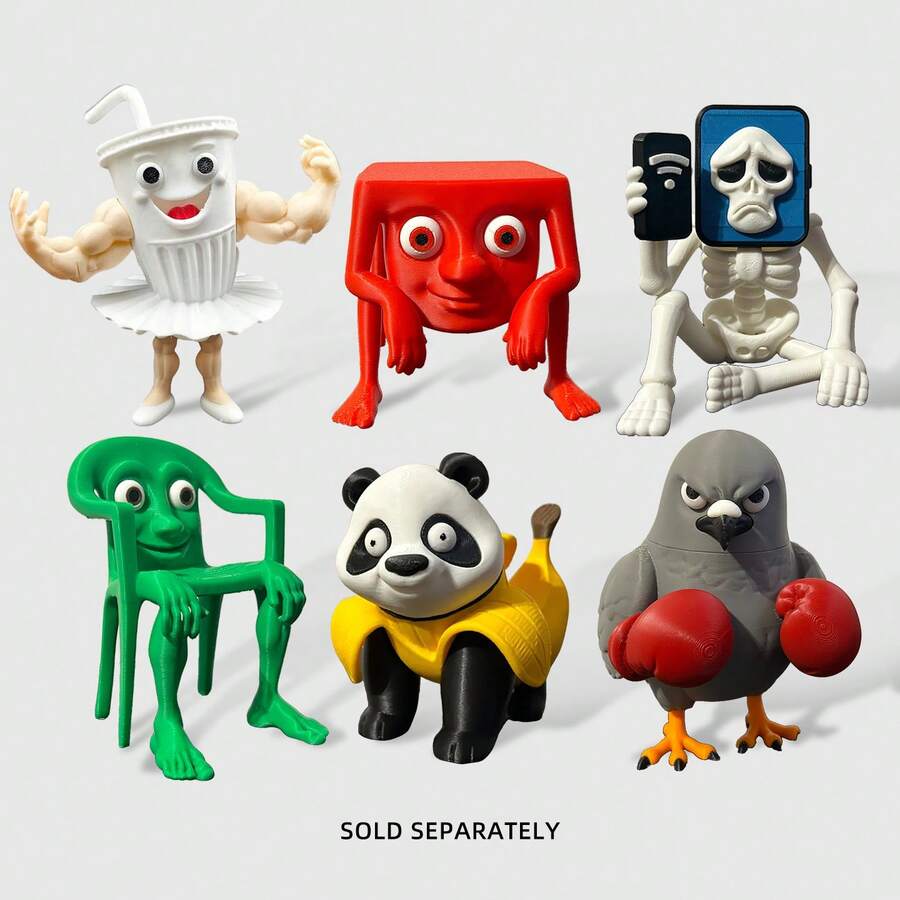 Statue, Maquette & Bust Action Figures - Multicolor - View 1