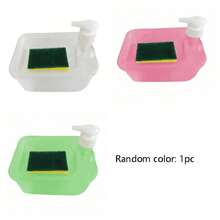 Pump Liquid Soap Dispenser, Kitchen Dish Brush & Sponge Holder, Suitable For Home Cleaning And Sink - Dish Soap Dispenser - View 8