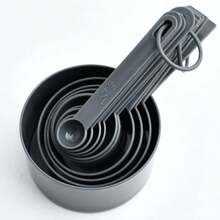 10pcs/Set Measuring Cups And Spoons Set, Stackable Cooking Baking Kitchen Tools - Multicolor - View 8