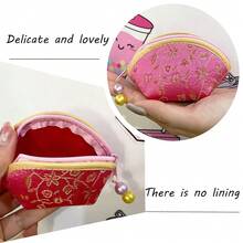 MIAO JIN 20Pcs Silk Coin Purse Zipper Purse Embroidery Sugar Jewelry Bag Lipstick Container Coin Wallet Gift Bag-3645 - 20 PCS - View 4