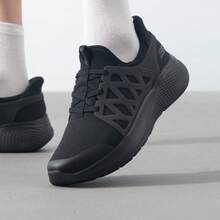 Skechers Men's Slip-On Casual Lightweight Breathable Comfortable Walking Shoes - Black - View 1