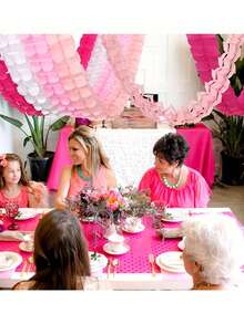 Bộ 4 dây trang trí hình cỏ ba lá nhiều màu sắc - Dây trang trí hình cỏ ba lá treo dài 118 inch, thích hợp làm phông nền cho các bữa tiệc ngày lễ, trang trí treo trần cho đám cưới, tiệc mừng em bé, tiệc độc thân, tiệc đính hôn, v.v. - Nhiều màu - Xem 5