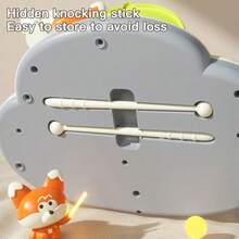 piano xilófono 8 teclas multicolor instrumento musical juguete sensorial educativo para niños - como en la foto - Ver 4