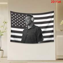 Mbappé Kylian USA Tapestry French Flag Banner - Reals Madrid Fans Merengues Liga Champions Soccer Durable Indoor Or Outdoor Football Soccer - pink 1pc - View 4